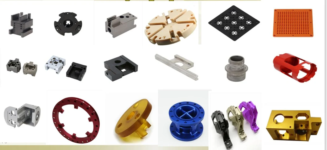 Precision CNC Machining Parts with Aluminum Brass Stainless Steel